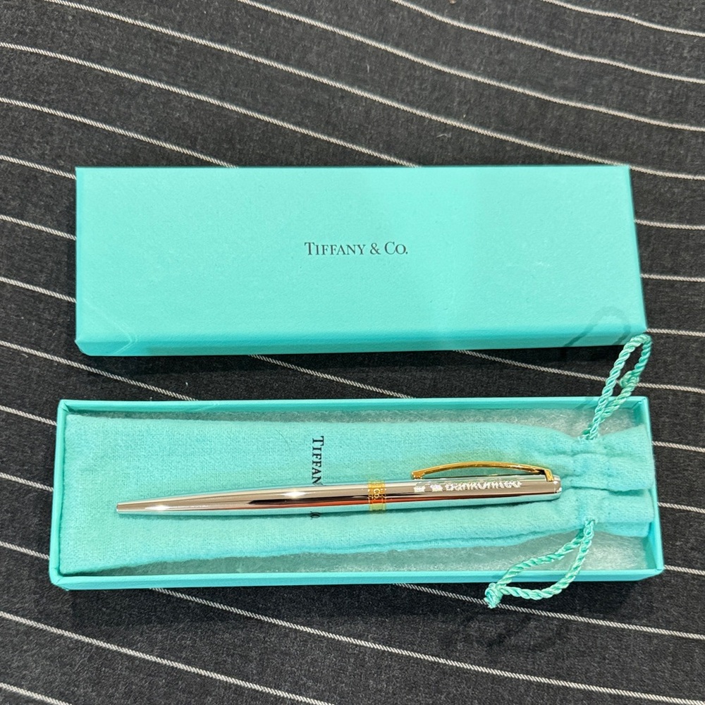 Tiffany & Co. Silver and Gold Pen